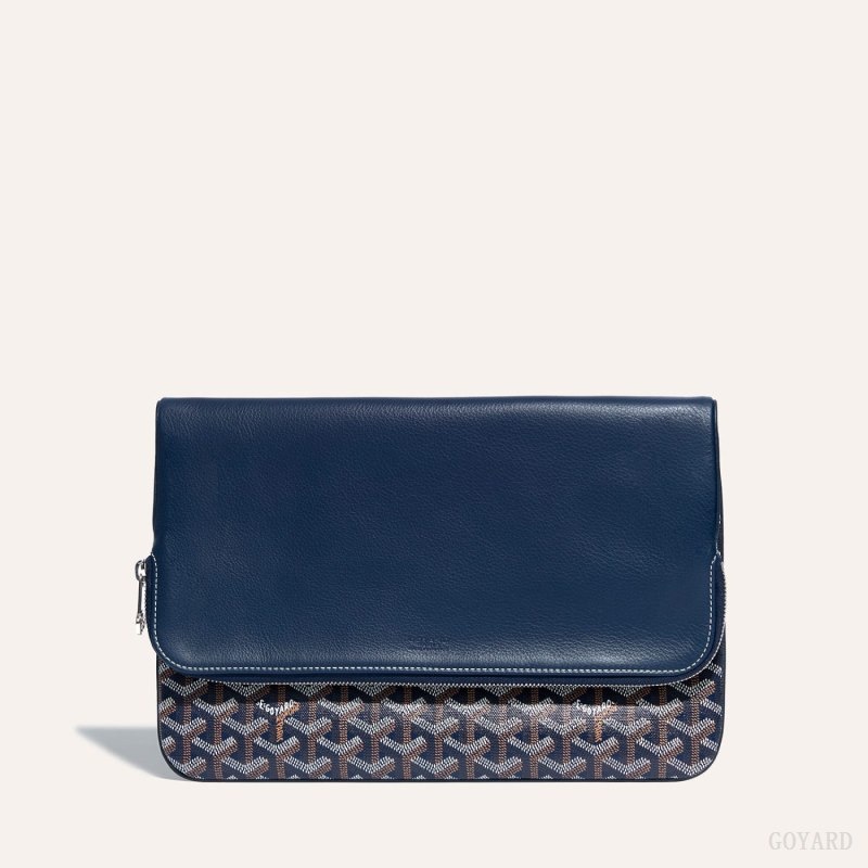 Goyard Sainte-Marie GM Clutch Mørkeblå Blå | GXJL4007