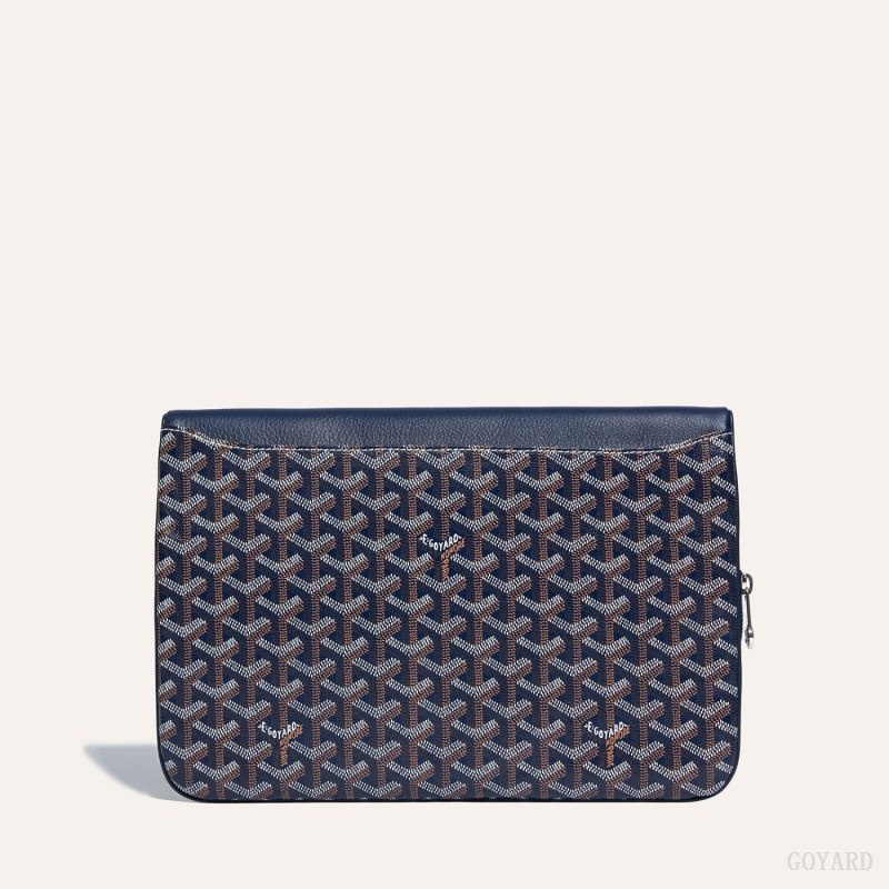 Goyard Sainte-Marie GM Clutch Mørkeblå Blå | GXJL4007