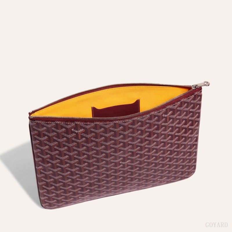 Goyard Sénat MGM Pouch Bordeaux | CZGI5148