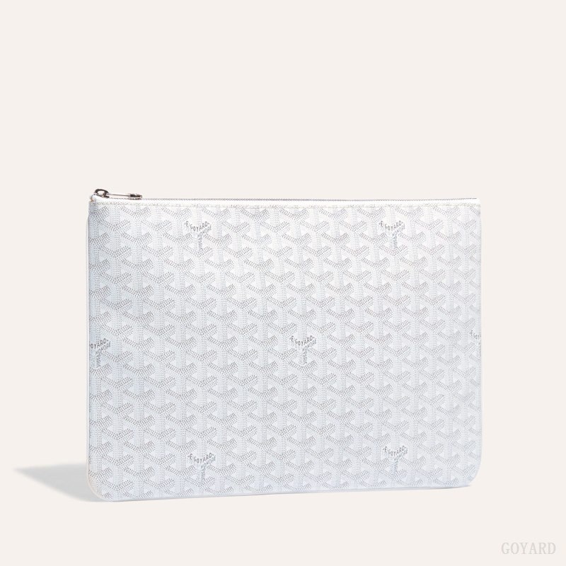 Goyard Sénat MGM Pouch Hvide | VKMR2104