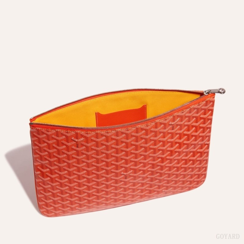 Goyard Sénat MGM Pouch Orange | HZQJ5142