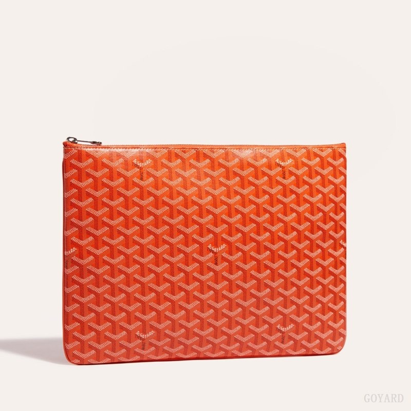 Goyard Sénat MGM Pouch Orange | HZQJ5142