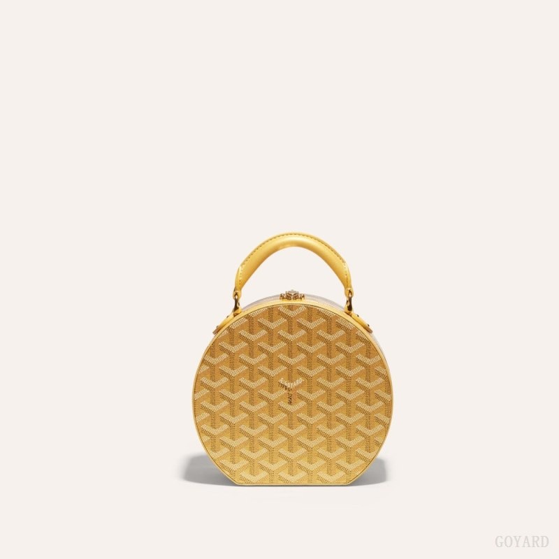 Goyard THE ALTO HATBOX TRUNK BAG Guld | JUNT8523