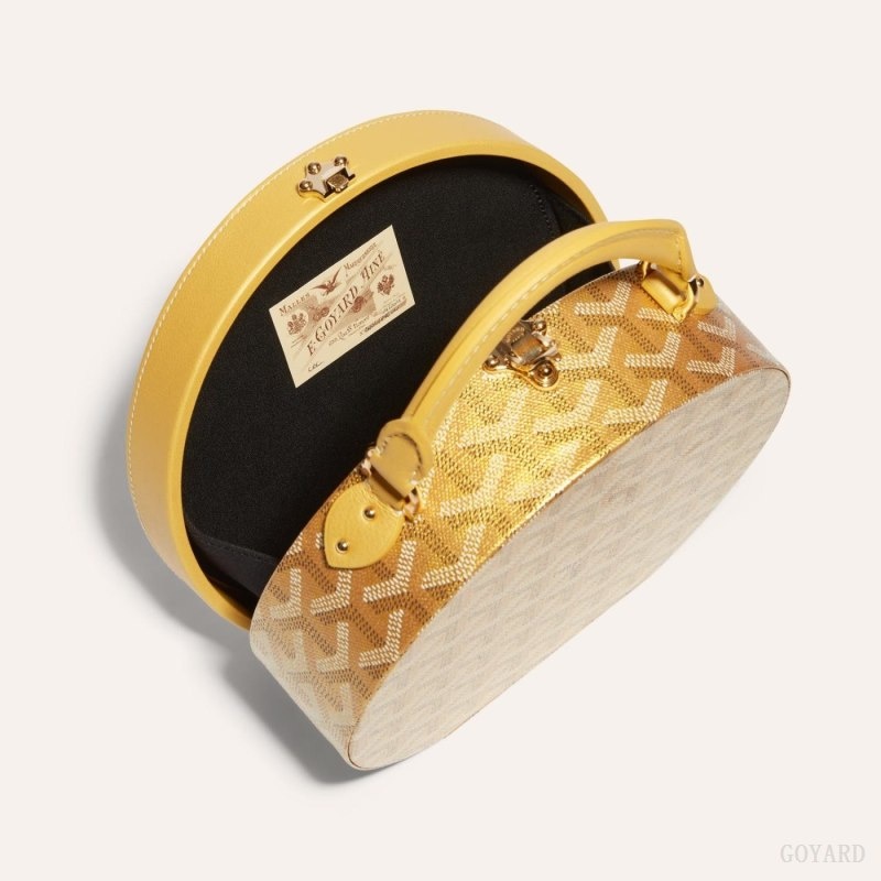 Goyard THE ALTO HATBOX TRUNK BAG Guld | JUNT8523