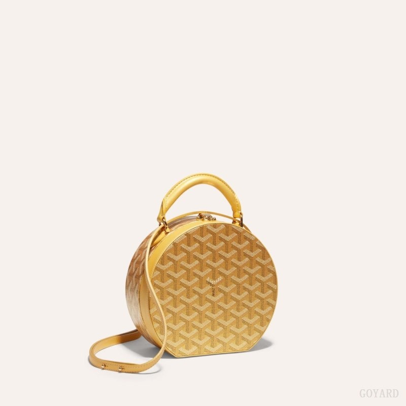 Goyard THE ALTO HATBOX TRUNK BAG Guld | JUNT8523