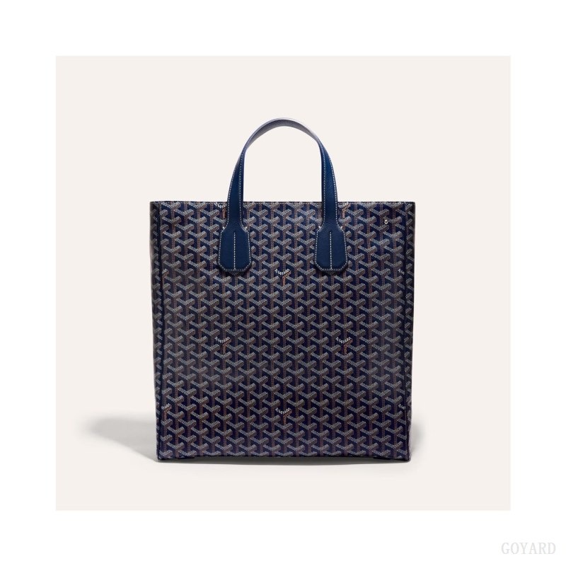 Goyard VOLTAIRE BAG Mørkeblå Blå | UGPC6096