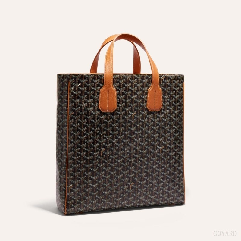 Goyard VOLTAIRE BAG Sort Brune | DVXC6480