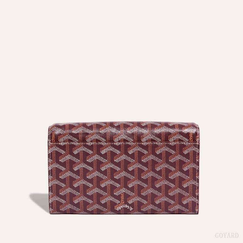 Goyard Varenne Continental Wallet Bordeaux | WVIG9845