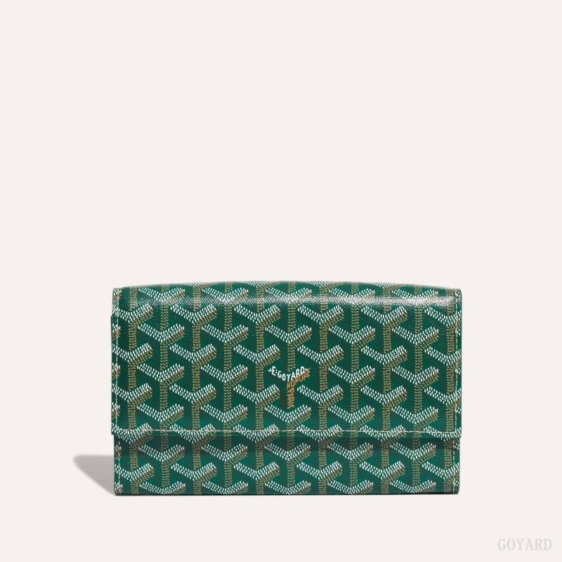 Goyard Varenne Continental Wallet Grøn | AFEY1927