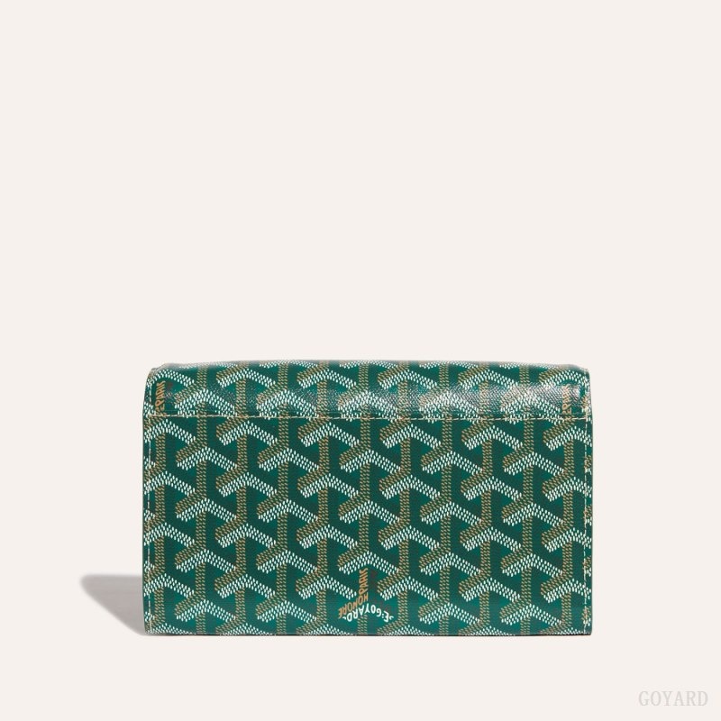 Goyard Varenne Continental Wallet Grøn | AFEY1927