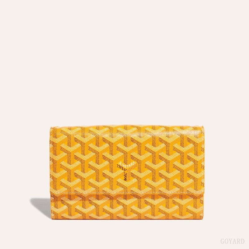 Goyard Varenne Continental Wallet Gul | PDXU4046