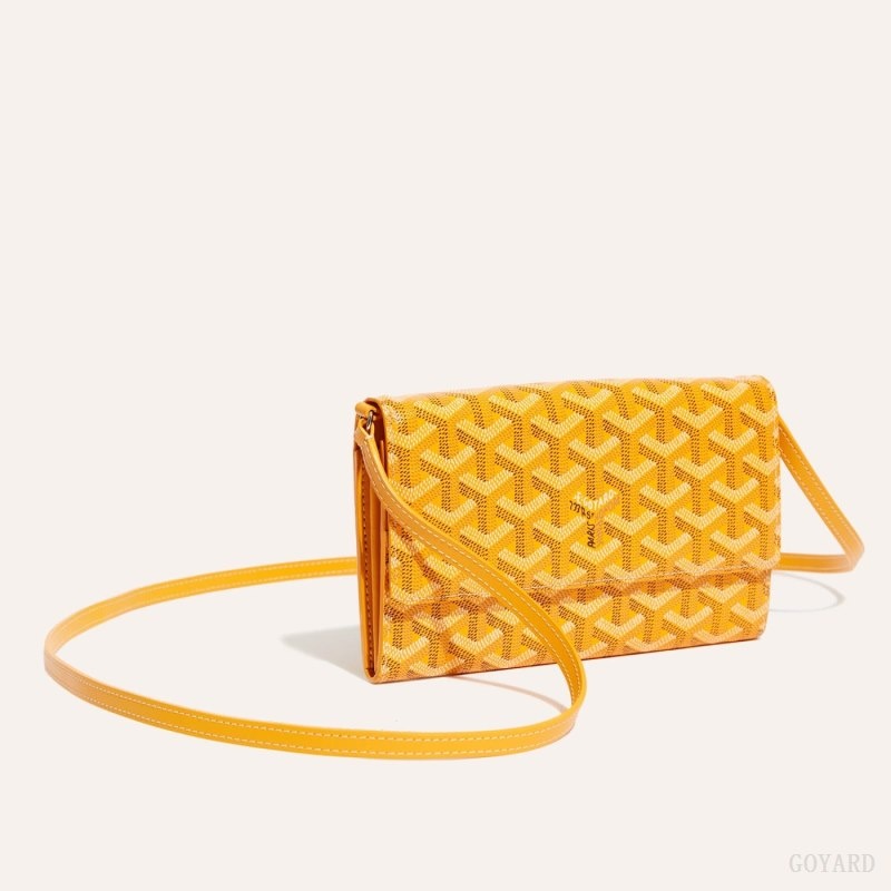 Goyard Varenne Continental Wallet Gul | PDXU4046