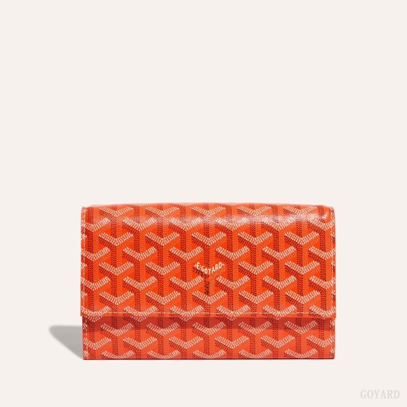 Goyard Varenne Continental Wallet Orange | NCEI7249