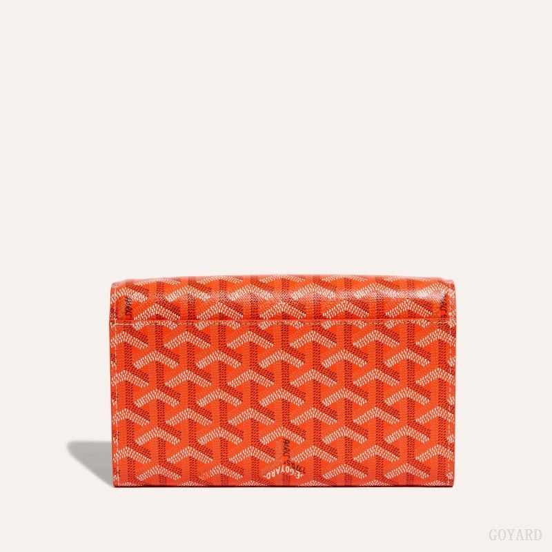 Goyard Varenne Continental Wallet Orange | NCEI7249