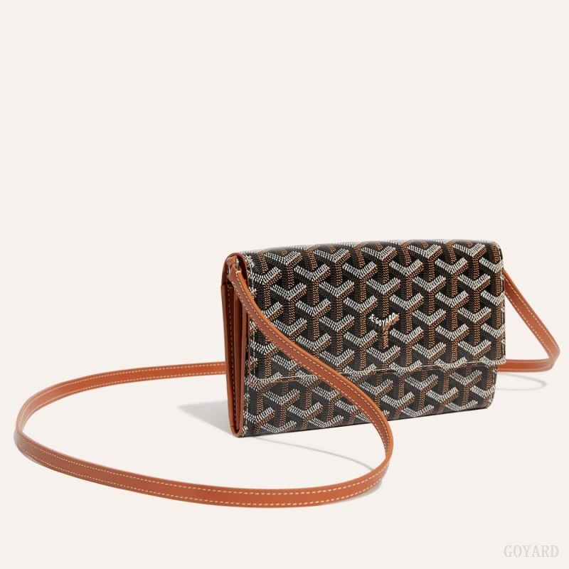 Goyard Varenne Continental Wallet Sort Brune | AAWF8406