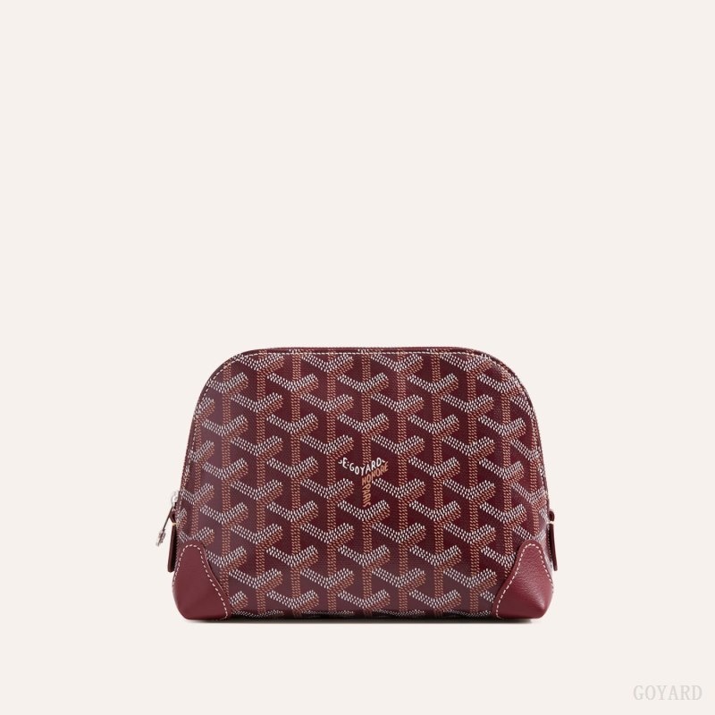 Goyard Vendôme Cosmetic Pouch Bordeaux | BOFX0486