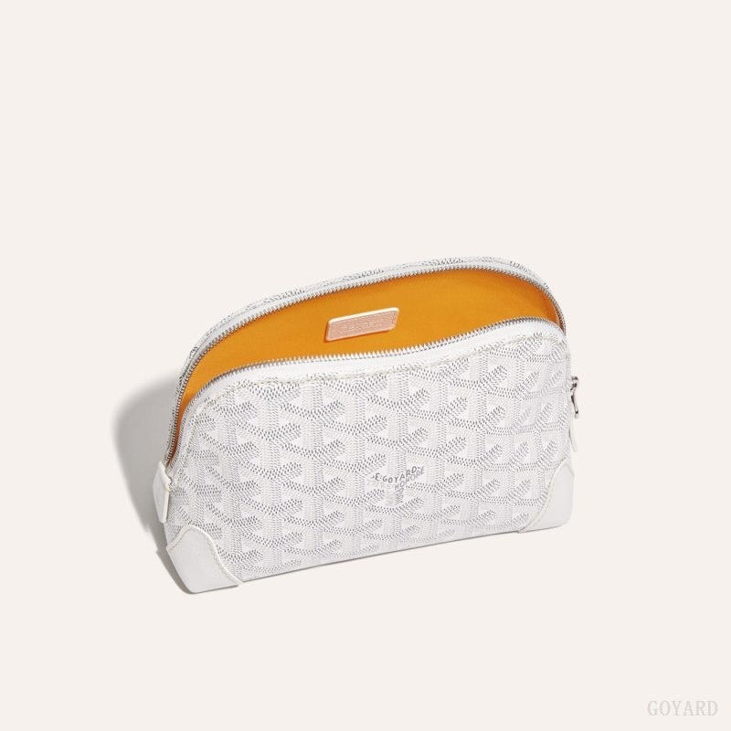 Goyard Vendôme Cosmetic Pouch Hvide | FLCG1328