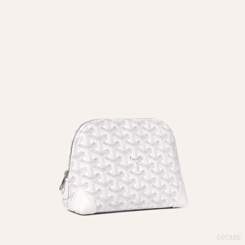 Goyard Vendôme Cosmetic Pouch Hvide | FLCG1328