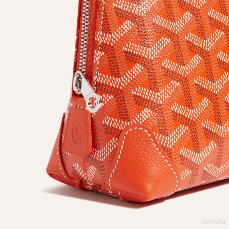 Goyard Vendôme Cosmetic Pouch Orange | QOER7193