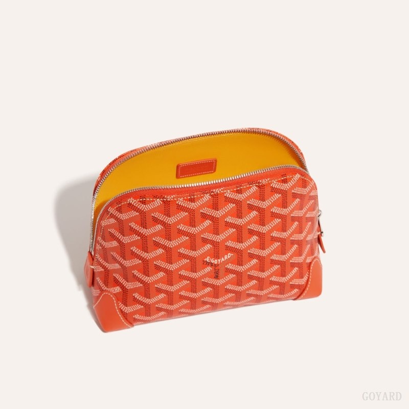 Goyard Vendôme Cosmetic Pouch Orange | QOER7193