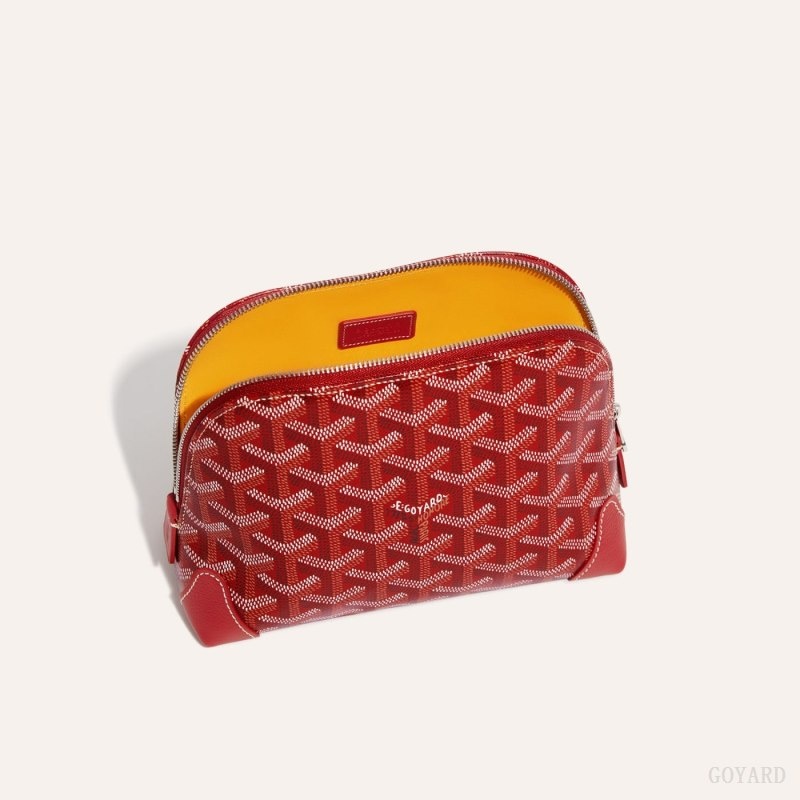 Goyard Vendôme Cosmetic Pouch Rød | DWLC7618