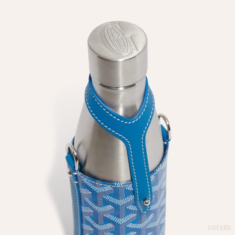 Goyard Yonne MM Case & Flask Blå | LETT8007