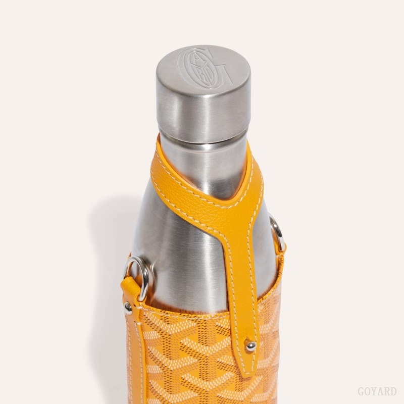 Goyard Yonne MM Case & Flask Gul | EHRC8545