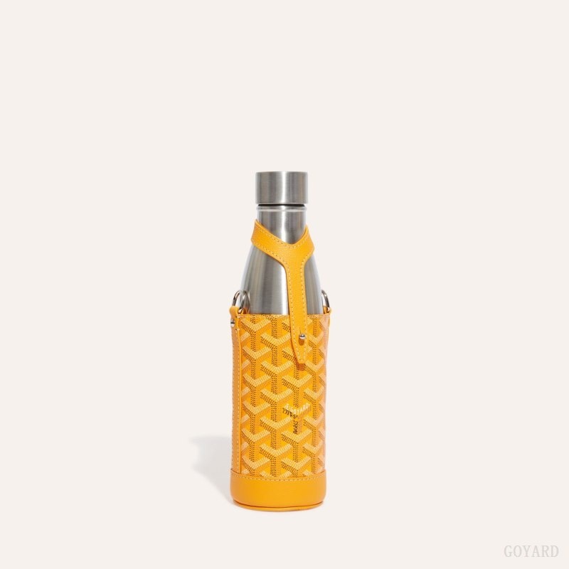 Goyard Yonne MM Case & Flask Gul | EHRC8545