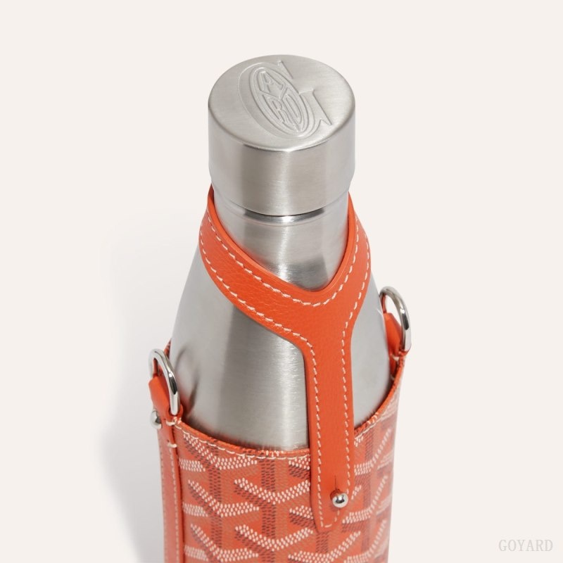 Goyard Yonne MM Case & Flask Orange | QPAM6581