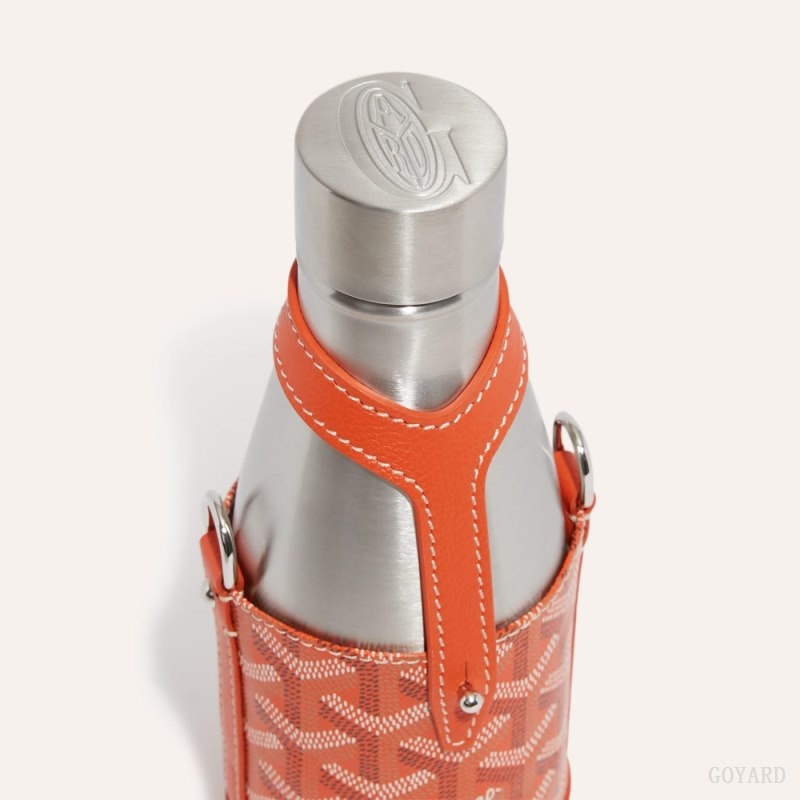 Goyard Yonne PM Case & Flask Orange | TUXN0696