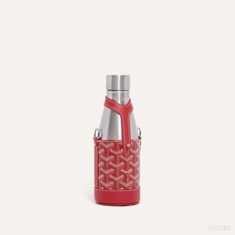 Goyard Yonne PM Case & Flask Rød | LWCJ0737